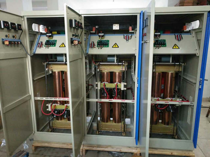 三相不平衡100kva SBW/F-100KVA三相分調試穩壓器