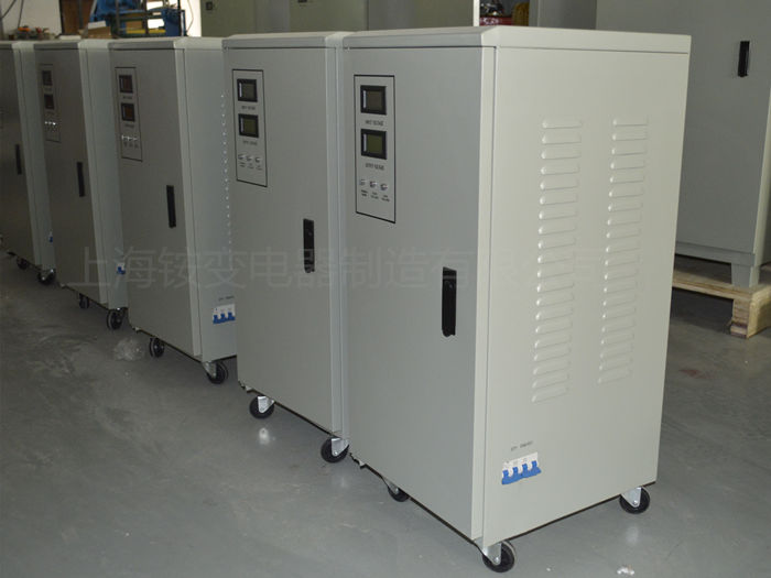 測試用50kva穩壓器輸入范圍270v-430v輸出380v 400v可調